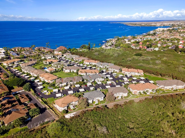 75-6009 Alii Dr Unit K22, Kailua-Kona, HI 96740 - aerial view of property and surrounding area with nearby suburban area and a nearby body of water