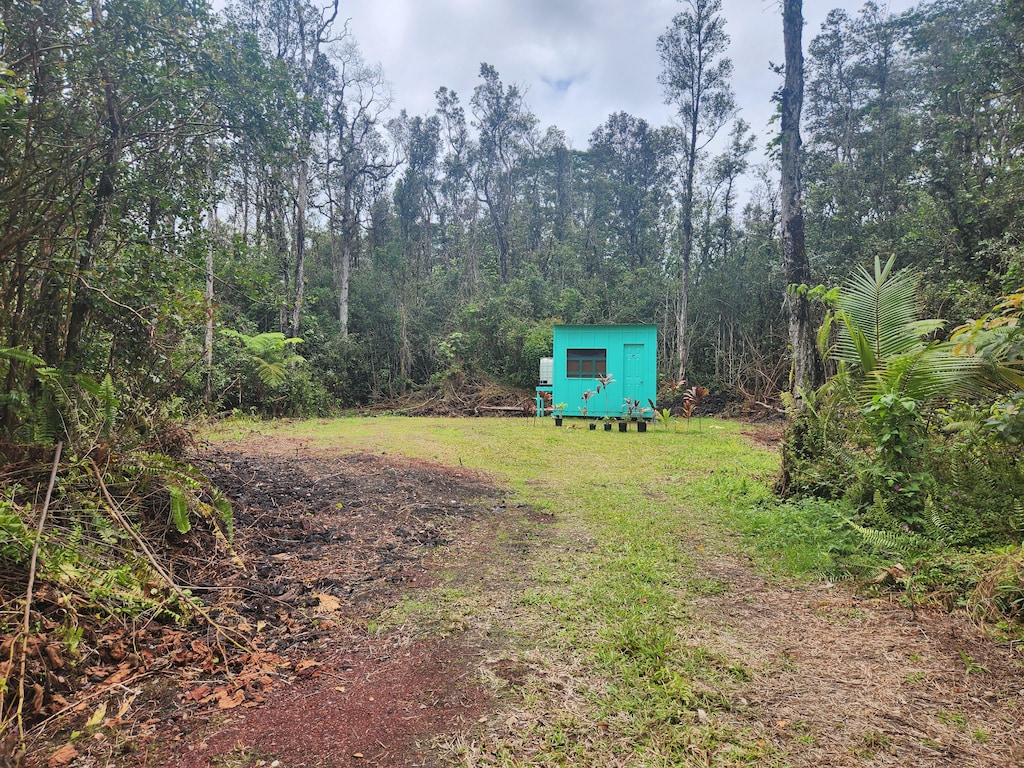 12 Lanai St, Pahoa, HI 96778 - view of yard