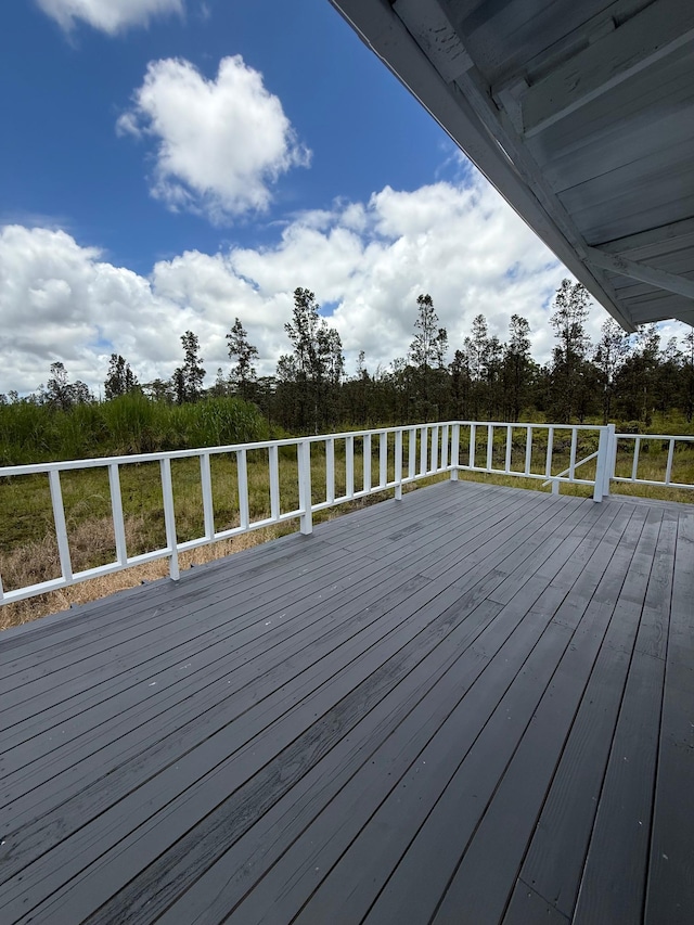11-2828 Lehua St, Mountain View, HI 96771 - view of wooden deck