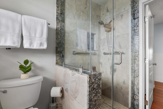 73-4332 Imo Pl, Kailua-Kona, HI 96740 - full bathroom with a stall shower and wood finished floors