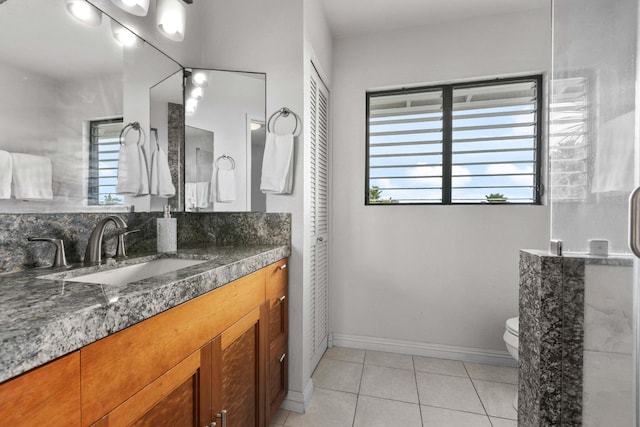 73-4332 Imo Pl, Kailua-Kona, HI 96740 - full bath featuring vanity, tile patterned floors, and a closet