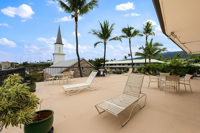 75-5719 Alii Dr Unit 321, Kailua-Kona, HI 96740 - view of patio / terrace