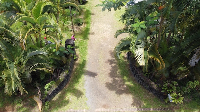 1370 Honoohala Pl, Kapaa, HI 96746 - aerial view of property and surrounding area