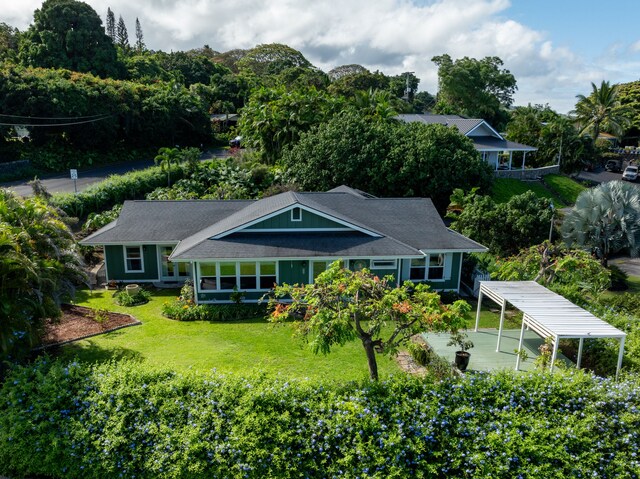 75-679 Kuahiwi Pl, Kailua-Kona, HI 96740 - rear view of property with a yard