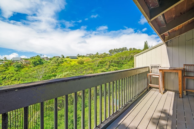 4460 Ikena Pl Unit 54, Kalaheo, HI 96741 - view of deck
