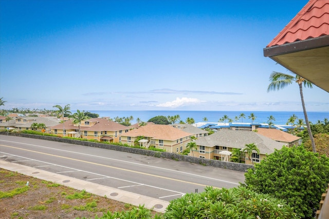 75-5873 Walua Rd Unit 312, Kailua-Kona, HI 96740 - water view featuring nearby suburban area