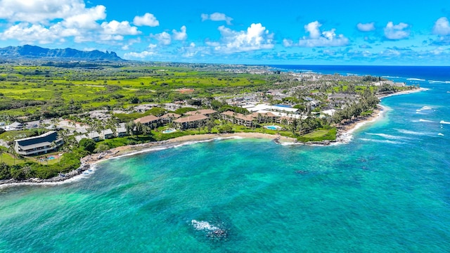 410 Papaloa Rd Unit 225, Kapaa, HI 96746 - aerial view of residential area with a water and mountain view