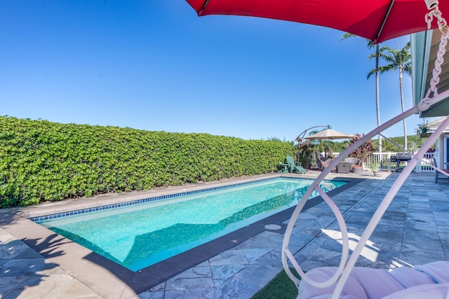 75-5614-R Hienaloli Rd, Kailua-Kona, HI 96740 - view of pool with a patio area
