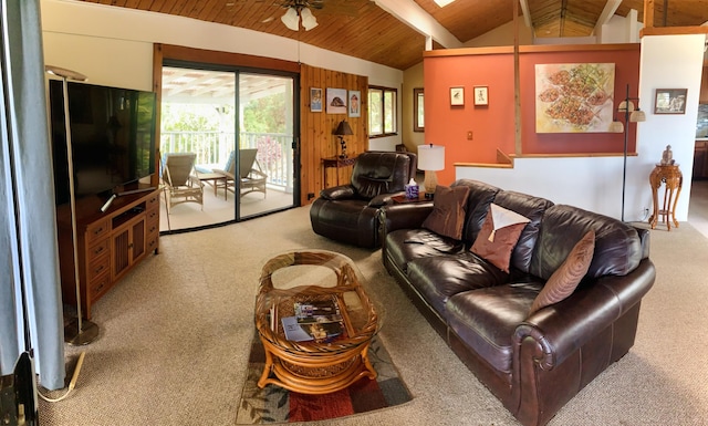 76-6252 Kokoolua Way, Kailua-Kona, HI 96740 - carpeted living area featuring wooden ceiling