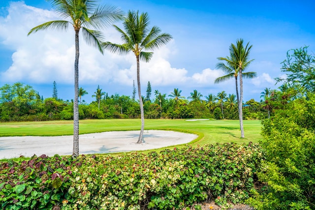 78-7070 Alii Dr Unit E103, Kailua-Kona, HI 96740 - view of property's community with golf course view, a yard, and view of scattered trees