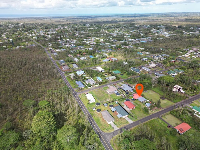 16-2041 Emerald Dr, Pahoa, HI 96778 - aerial view of property's location featuring nearby suburban area