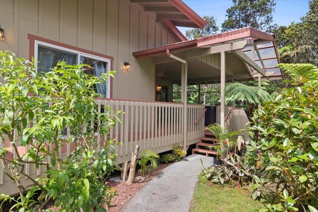 11-3868 Liona St, Volcano, HI 96785 - entrance to property