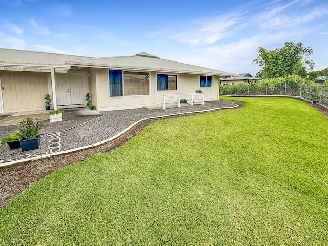 410 Olu St, Hilo, HI 96720 - rear view of property featuring a metal roof