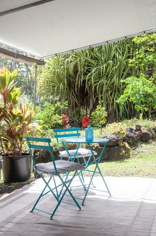 15-2045 8th Ave, Keaau, HI 96749 - view of patio