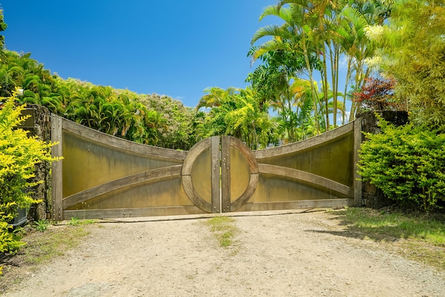 4675 Wailapa Rd, Kilauea, HI 96754 - view of gate