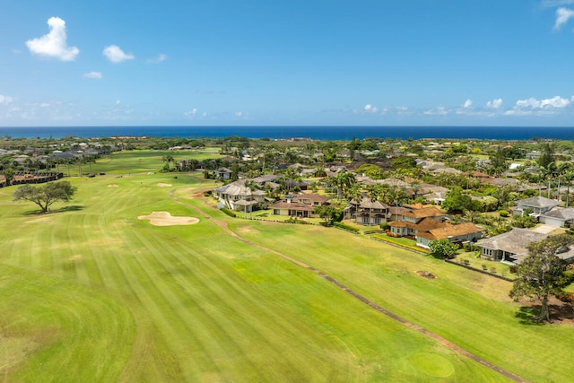 2758 Milo Hae Lp, Koloa, HI 96756 - aerial perspective of suburban area with a golf club