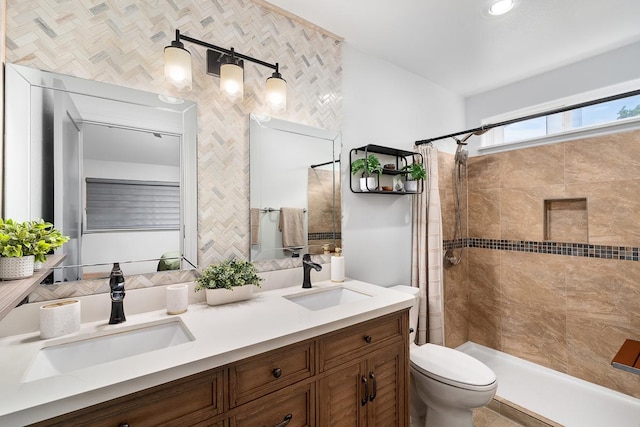 68-1846 Puu Nui St, Waikoloa, HI 96738 - full bath with double vanity and a tile shower