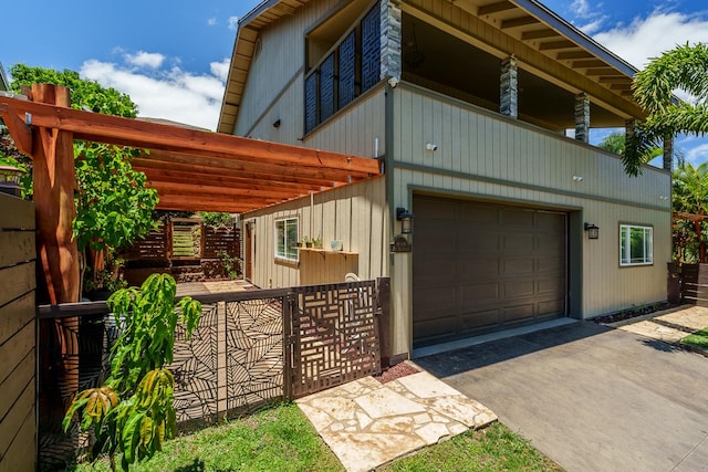 68-1846 Puu Nui St, Waikoloa, HI 96738 - view of front of house featuring asphalt driveway and a garage