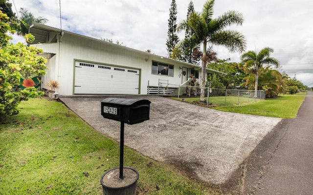 15-429 Anae St, Pahoa, HI 96778 - view of front of house with driveway and an attached garage