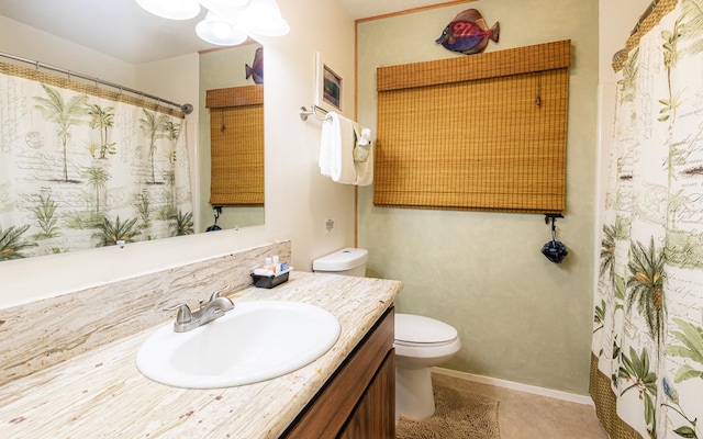 15-429 Anae St, Pahoa, HI 96778 - full bathroom featuring toilet, vanity, and curtained shower