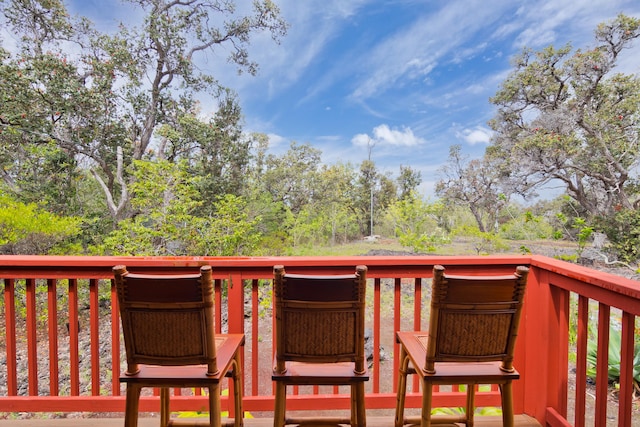 92-8618 Orchid Pkwy, Ocean View, HI 96737 - view of deck