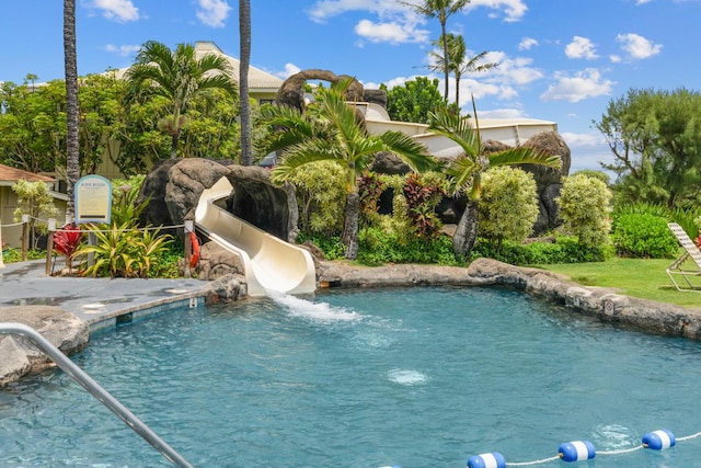 4331 Kauai Beach Dr Unit 3316, Lihue, HI 96766 - outdoor pool with a water slide