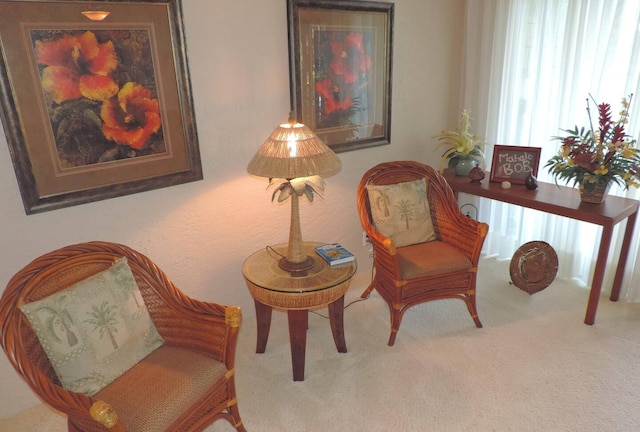 75-6016 Alii Dr Unit 219, Kailua-Kona, HI 96740 - sitting room featuring carpet