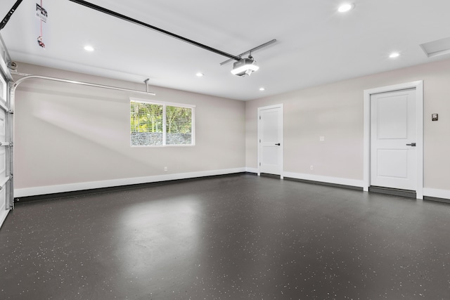 15-1571 19th Ave, Keaau, HI 96749 - garage with recessed lighting and a garage door opener