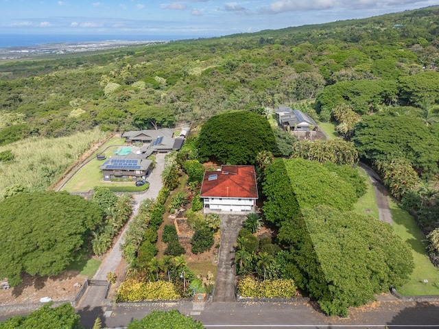 75-795 Hiona St, Kailua-Kona, HI 96740 - aerial view of property's location with a forest