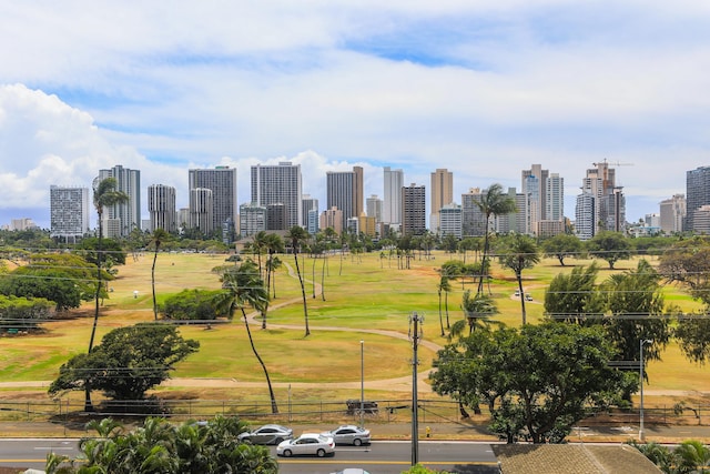 2916 Date St Unit 6F, Honolulu, HI 96816 - view of community with a skyline view
