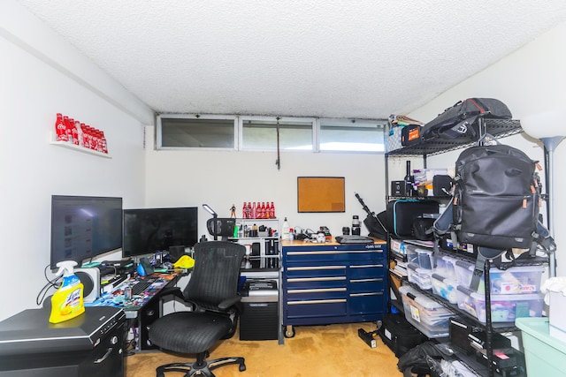 2916 Date St Unit 6F, Honolulu, HI 96816 - office space with light colored carpet and a textured ceiling