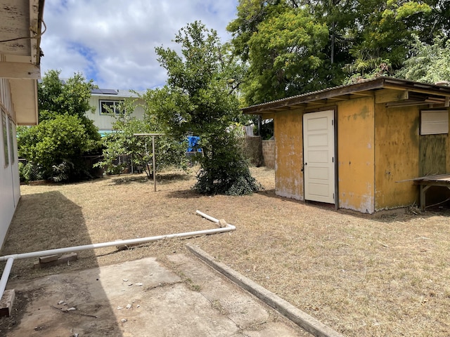 4548 Kawailoa St, Kekaha, HI 96752 - view of yard with a shed