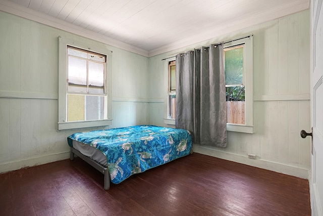 4556 Hauaala Rd, Kapaa, HI 96746 - bedroom featuring wood-type flooring and baseboards