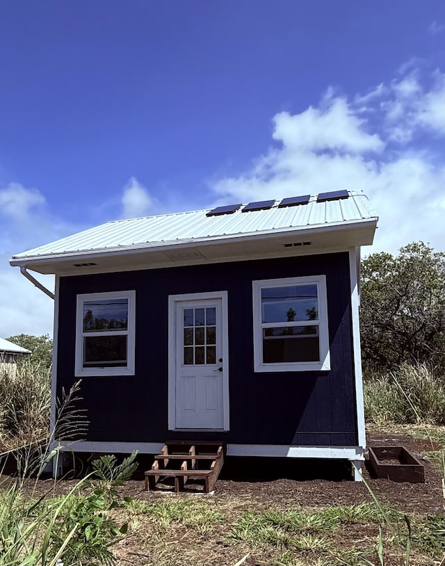 94 Pele St, Naalehu, HI 96772 - view of outdoor structure featuring entry steps