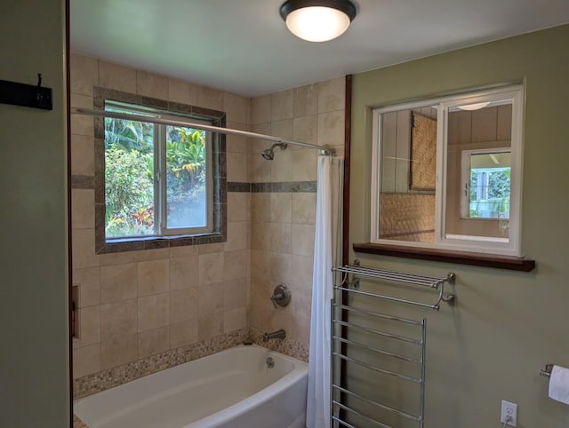 5565-D Hauiki Rd, Kapaa, HI 96746 - full bathroom featuring shower / bathtub combination with curtain
