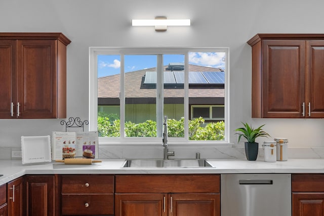 68-3543 Aaka Pl, Waikoloa, HI 96738 - kitchen featuring dishwasher, healthy amount of natural light, and light countertops