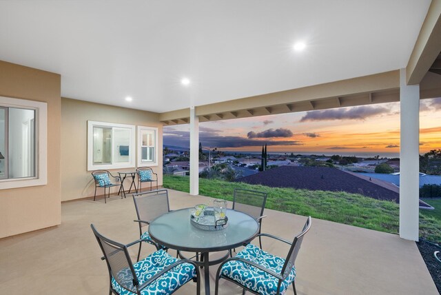 68-3543 Aaka Pl, Waikoloa, HI 96738 - view of patio / terrace with outdoor dining area