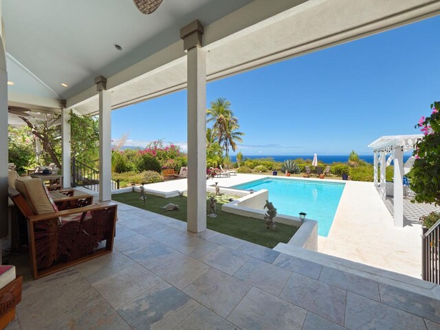 59-380 Olomana Rd, Kamuela, HI 96743 - outdoor pool featuring a patio