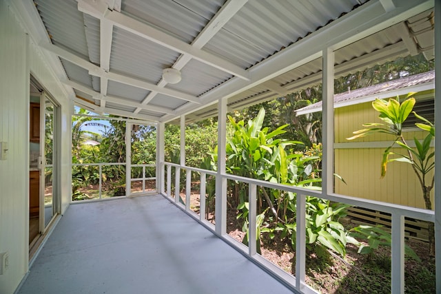 147 Royal Dr, Kapaa, HI 96746 - view of unfurnished sunroom