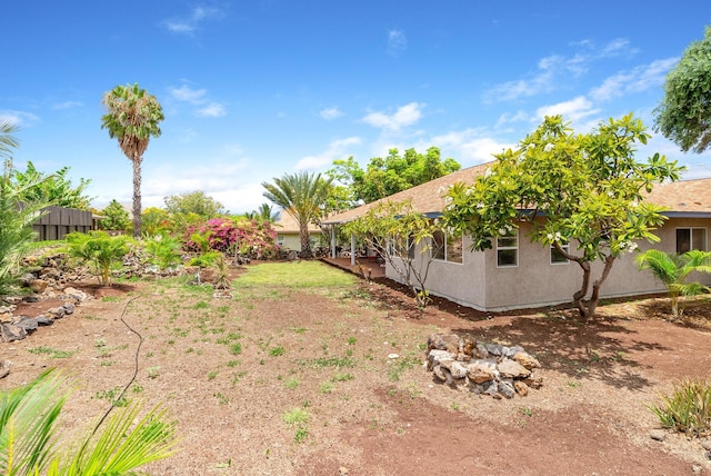 68-1685 Alana St, Waikoloa, HI 96738 - view of yard