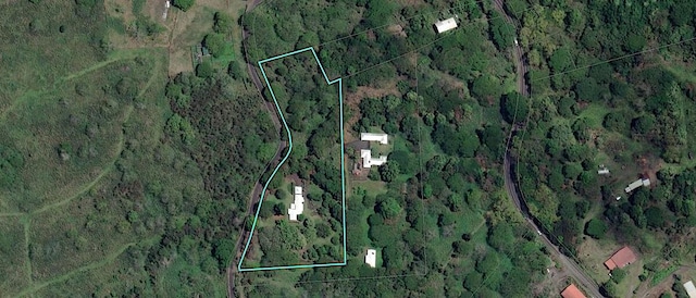 86-4190 Hookena Beach Rd, Captain Cook, HI 96704 - map of property location featuring property boundaries highlighted