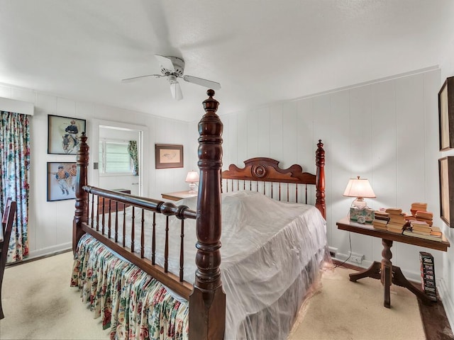 86-4190 Hookena Beach Rd, Captain Cook, HI 96704 - bedroom featuring carpet flooring and a ceiling fan