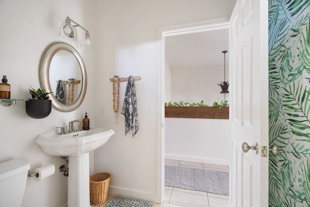 1690 Keleka Rd, Koloa, HI 96756 - bathroom with tile patterned floors and toilet