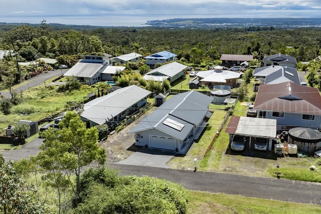 25-228 Hana St, Hilo, HI 96720 - aerial perspective of suburban area featuring a heavily wooded area