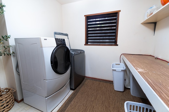 77-6452 Leilani St, Kailua-Kona, HI 96740 - laundry room featuring washer and dryer
