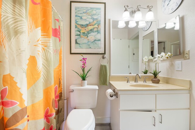 3920 Wyllie Rd Unit 6A, Princeville, HI 96722 - full bath featuring vanity and curtained shower