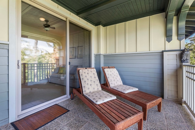 68-1118 N Kaniku Dr Unit 2404, Kamuela, HI 96743 - balcony featuring a ceiling fan