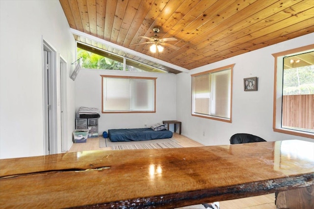 15-2775 Manalo St, Pahoa, HI 96778 - bedroom with wooden ceiling and vaulted ceiling