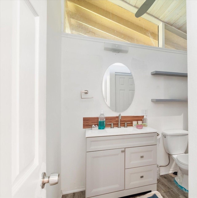 15-2775 Manalo St, Pahoa, HI 96778 - half bath with vanity and wood finished floors