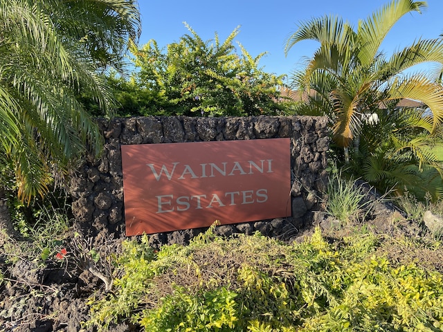 73-4366 Koikoi St, Kailua-Kona, HI 96740 - view of community sign
